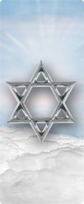 Star of David Blue-Silver